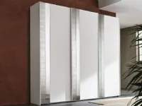 Armadio in laccato lucido Abaco 124 vertigo a marchio Collezione esclusiva scontato -44%