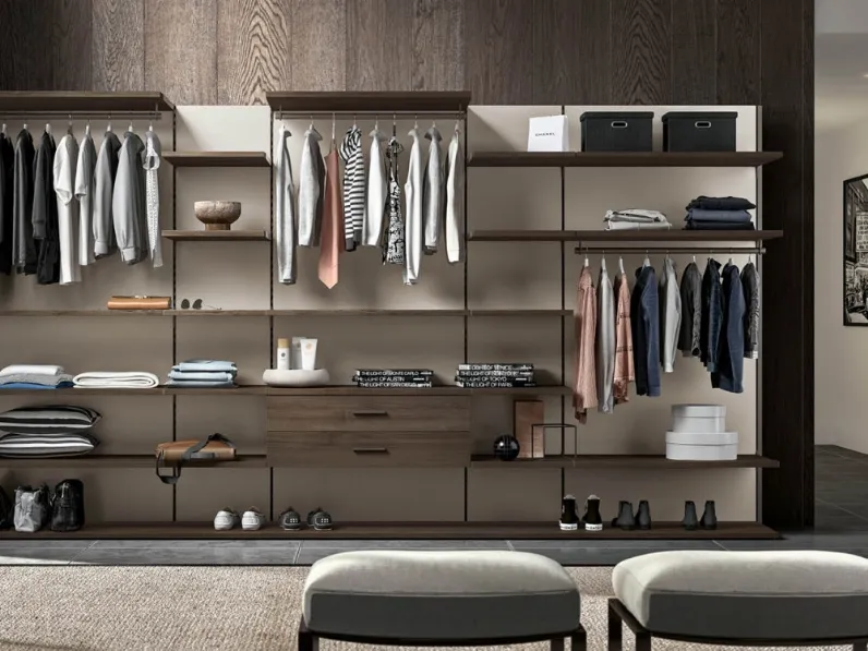 Armadio Cabina armadio soul 1 Collezione esclusiva con cabina armadio SCONTATO a PREZZI OUTLET