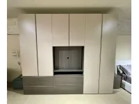 Armadio con ante battenti a prezzo scontato modello Night collection di Novamobili 