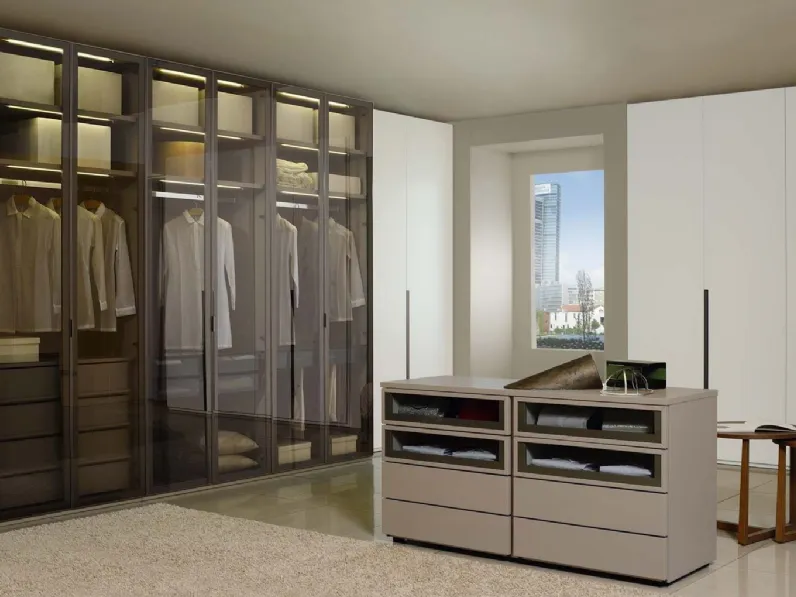 Armadio design con Sei ante modello Orchidea di Artigianale 