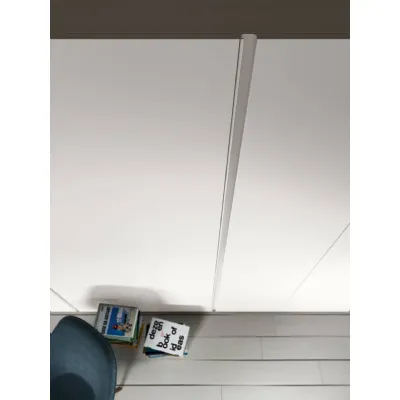 Armadio Power 23 realizzato in laminato materico di Zg mobili scontato -40%