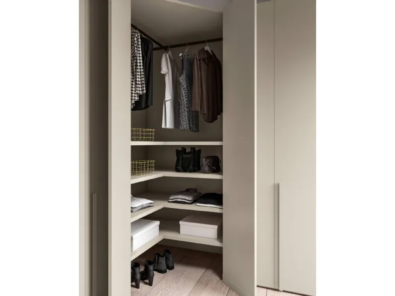Armadio in laminato materico Power 29 a marchio Zg mobili scontato -40%