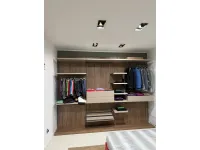 Armadio con cabina armadio a prezzo scontato modello Rack system di Dielle modus 