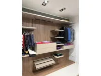 Armadio con cabina armadio a prezzo scontato modello Rack system di Dielle modus 