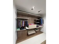 Armadio con cabina armadio a prezzo scontato modello Rack system di Dielle modus 
