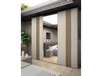 Armadio ante battenti in laccato opaco Riga mirror di Collezione esclusiva