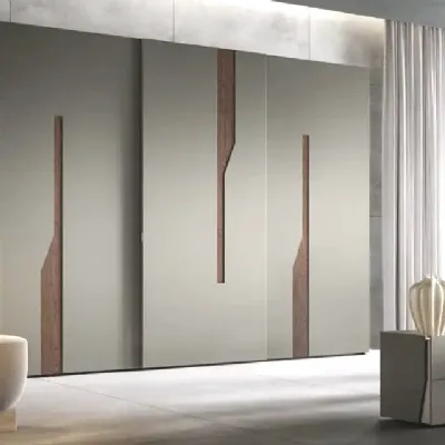 Armadio scontato 30% modello Brezza s156 di Moretti compact giorno notte