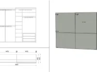 Armadio con ante scorrevoli modello Orizzontal  scontato del 30%