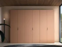 Armadio con ante battenti a prezzo scontato modello Liscia night 05 di Orme 