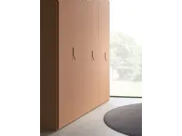 Armadio con ante battenti a prezzo scontato modello Liscia night 05 di Orme 