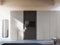 Armadio di Orme modello Liscia night 06 in laccato opaco con sconto -32%