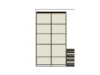 Armadio scontato 39% modello Armadio scorrevole profondit ridotta di Pianca