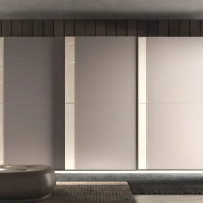 Armadio di Orme modello Frame cross night 34 in laminato opaco con sconto -40%