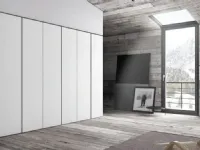 Armadio moderno Uno di Giessegi a PREZZO OUTLET -40%