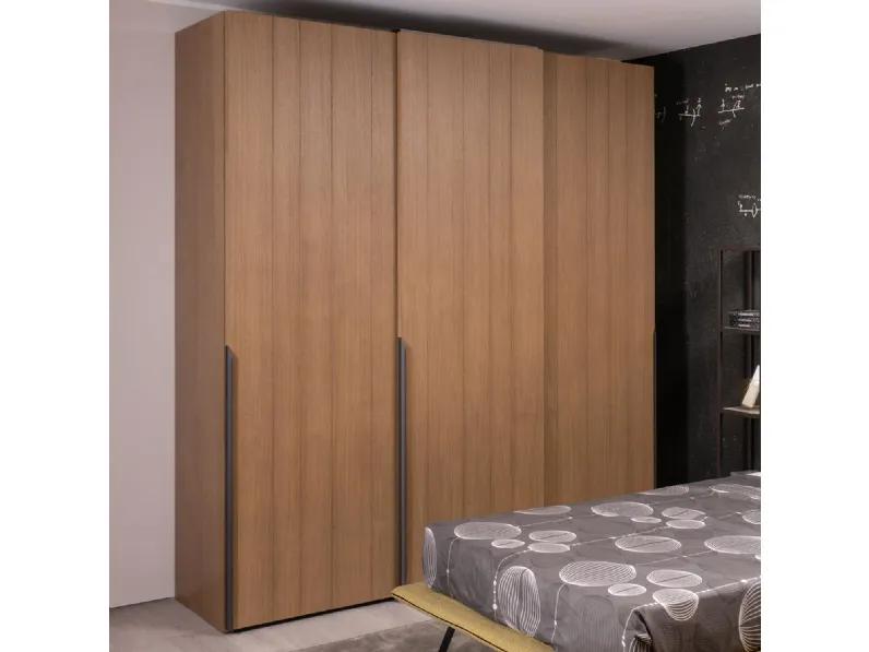 Armadio in legno Land player outlet a marchio Diotti.com scontato -51%