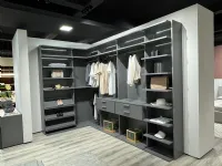 Armadio Cabina armadio flexo Febal a senza ante a prezzo Outlet