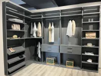 Armadio Cabina armadio flexo Febal a senza ante a prezzo Outlet
