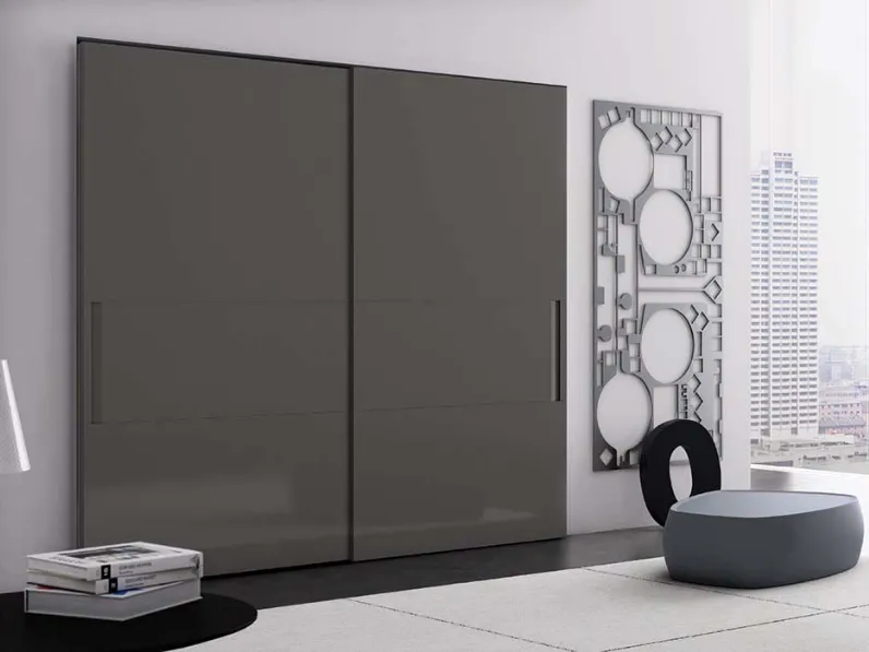 Armadio di Collezione esclusiva modello Vela in laccato opaco con sconto -25%