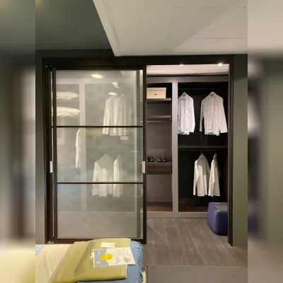 Armadio con cabina armadiodesignSipario Pianca a prezzo scontato