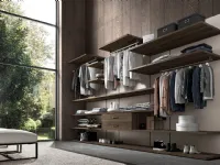 Armadio con cabina armadio modello Soul scontato del 30%