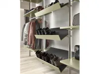 Armadio System metal 12 Mottes selection a senza ante a prezzo Outlet