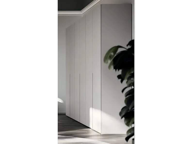 Armadio moderno con Sei ante modello Tratto 1200 light di Homes 