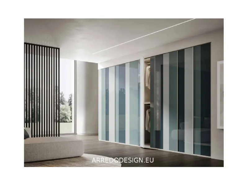 Armadio Vela  realizzato in vetro di Veneran scontato -30%