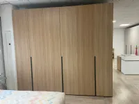 Armadio Wall realizzato in laminato materico di Maronese acf scontato -43%