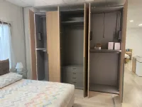 Armadio Wall realizzato in laminato materico di Maronese acf scontato -43%