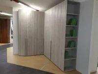 Armadio scontato 31% modello Power rovere chiaro di Zg mobili