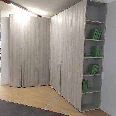 Armadio scontato 31% modello Power rovere chiaro di Zg mobili