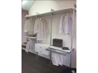 Cabina armadio in laminato opaco bianco modello Screen di  Albed scontato 43%