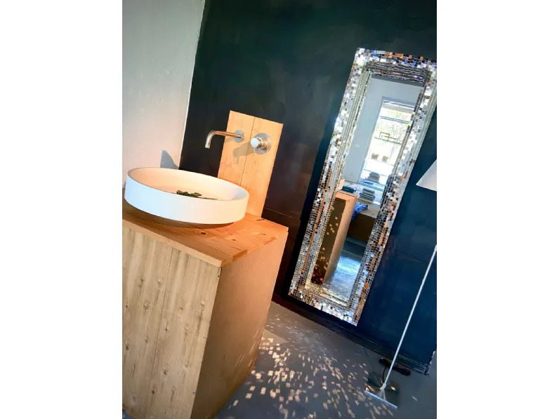 Mobile bagno Sospeso Lavabo lotus  design naoto fukasawa miscelatore minimal, design boffi Boffi in offerta