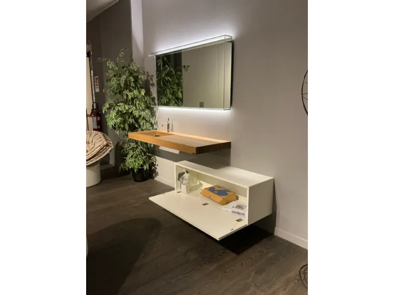 Mobile bagno in legno modello 36e8 di Lago a prezzo Outlet