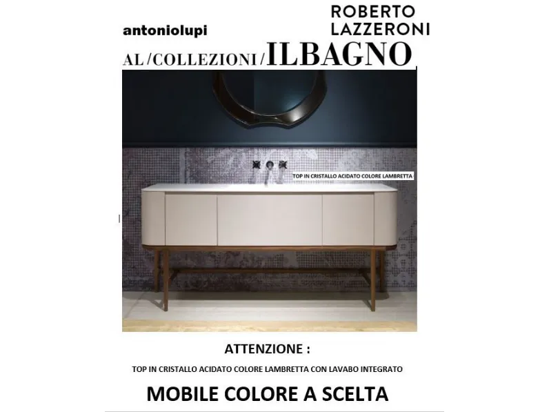 Arredamento bagno: mobile Antoniolupi Il bagno nuovo colore mobile da scegliere in Offerta Outlet