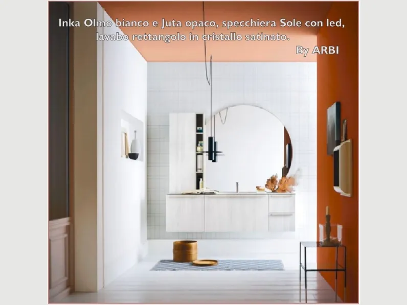 Arredamento bagno: mobile Arbi Inka  con forte sconto