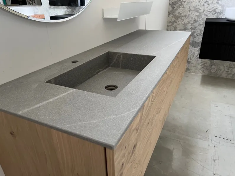 Arredamento bagno: mobile Arbi Sky pregiati rovere antico a prezzi convenienti
