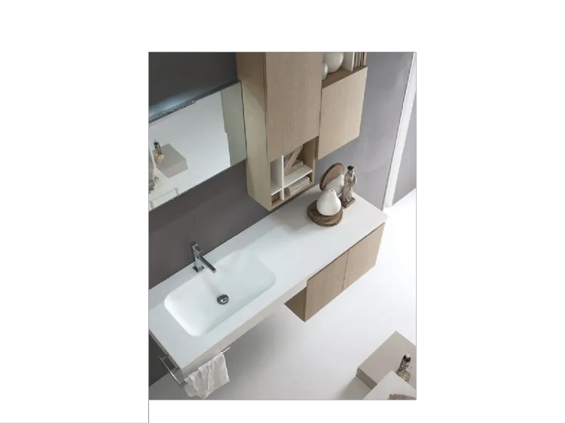 Arredamento bagno: mobile Arcom Composizione 23000 con forte sconto