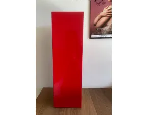 Arredamento bagno: mobile Arlexitalia Pensile laccato rosso a prezzo scontato