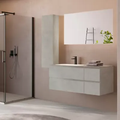 Arredamento bagno: mobile Artigianale 06 a prezzo Outlet