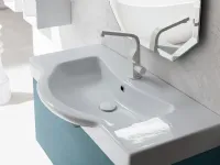 Mobile arredo bagno Sospeso Artigianale Azzurro in svendita