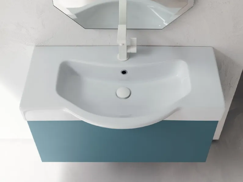 Mobile per la sala da bagno Artigianale Azzurro a prezzo scontato