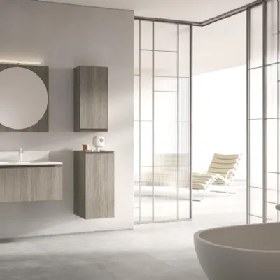 Bik 07 Artigianale: mobile bagno sospeso A PREZZI OUTLET