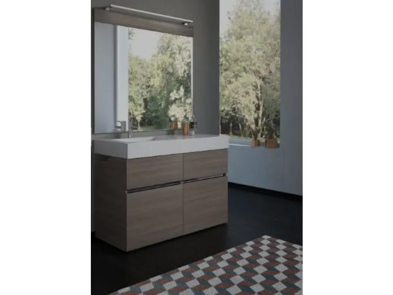 Arredamento bagno: mobile Artigianale New age accessibile  a prezzo Outlet