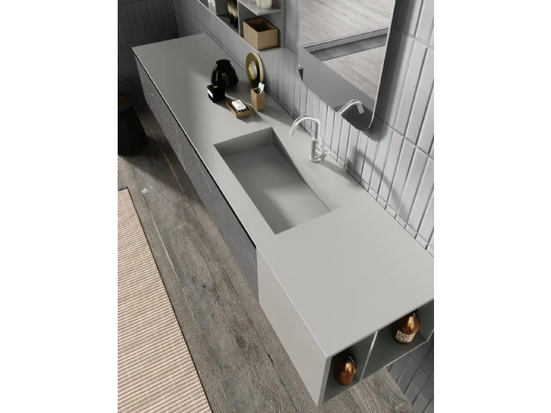 Mobile bagno Sospeso Bagno 13 system m2 Baxar a prezzo ribassato