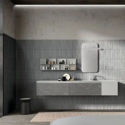 Mobile bagno Sospeso Bagno 13 system m2 Baxar a prezzo ribassato