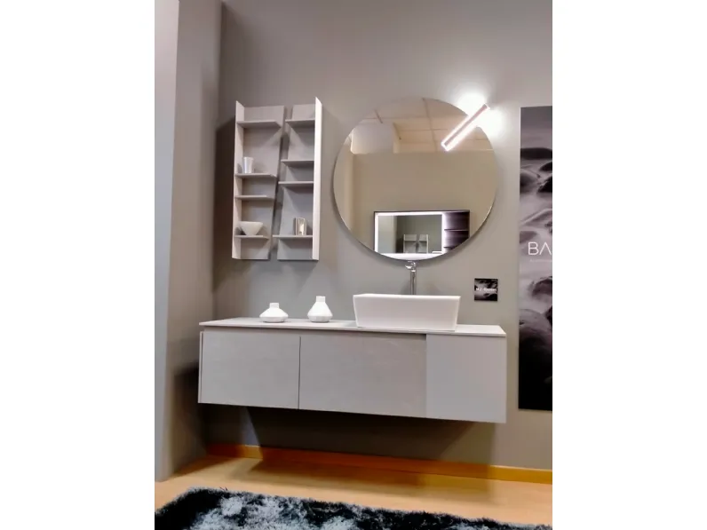 Arredamento bagno: mobile Baxar Double con gola in offerta