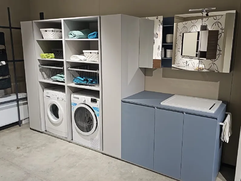 Arredamento bagno: mobile Baxar Lavanderia baxar nest a prezzo Outlet