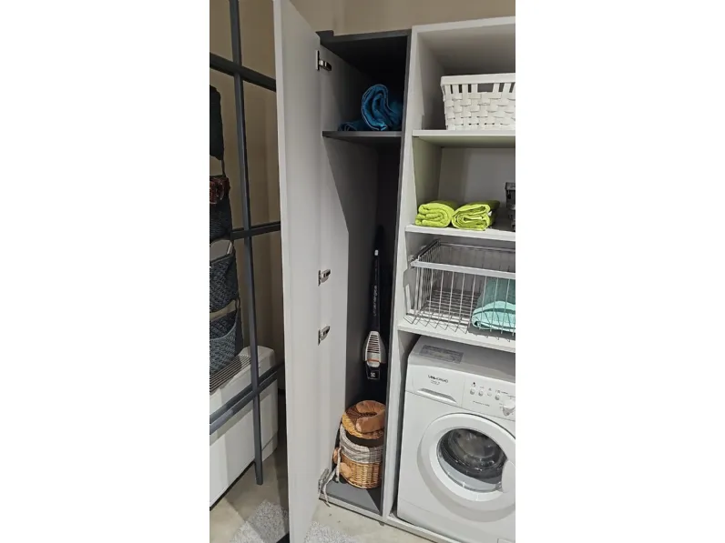 Arredamento bagno: mobile Baxar Lavanderia baxar nest a prezzo Outlet