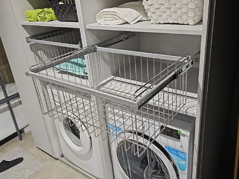 Arredamento bagno: mobile Baxar Lavanderia baxar nest a prezzo Outlet